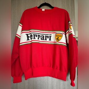 Vintage 1970’s Red Ferrari Sweater
